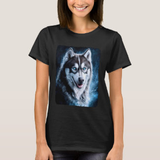 Grappig Husky-hondontwerp voor hondenliefhebbers T-shirt