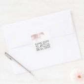 Grappig huwelijk Mr. Juist altijd dat Mrs. Vierkante Sticker (Envelop)