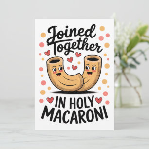 Grappig huwelijk Verloving Kaart