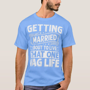 Grappig Huwelijk Vrijgezellenfeest Bruidegom T-shirt