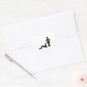 Grappig huwelijksaanzoek met een creditcard hart sticker (Envelop)