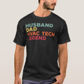 grappig HVAC Technician t-shirt, AC Tech Reparator T-shirt (Voorkant)