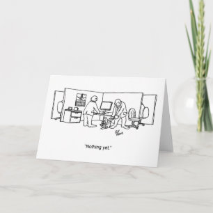 Grappig I.T. Wenskaart Kaart