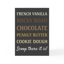 Grappig Ice Cream Scoop daar is het