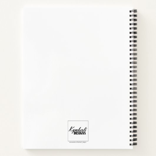 Grappig Ice Cream Scoop daar is het Notitieboek (Achterkant)