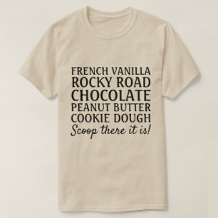Grappig Ice Cream Scoop daar is het T-shirt