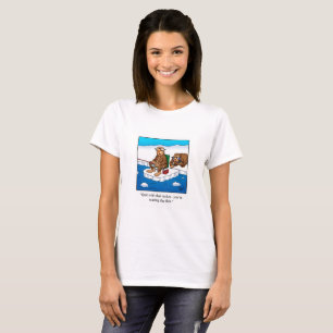 Grappig Ice Gevist T-shirt voor haar