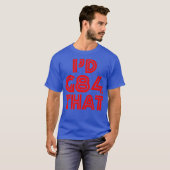 Grappig ID G84 dat de machinist CNC-technicus Prem T-shirt (Voorkant volledig)