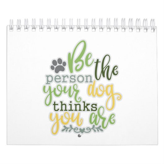 Grappig idee voor een Hondenliefhebber Kalender (Hoes)