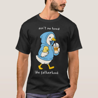 Grappig idee voor Vaderdag eend of gans voor nieuw T-shirt