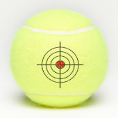 Grappig Ierland Bullseye Tennisballen (Achterkant)