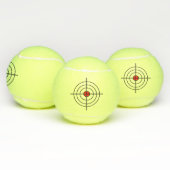 Grappig Ierland Bullseye Tennisballen (Multi)