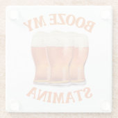 GRAPPIG IERS BIER GLAZEN ONDERZETTER (Achterkant)