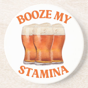 GRAPPIG IERS BIER ZANDSTEEN ONDERZETTER