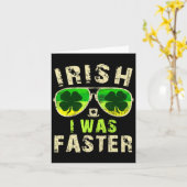Grappig Iers dat ik sneller was met St. Patricks D Kaart (Gele Bloem)