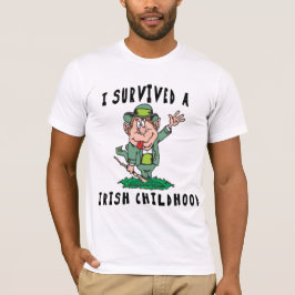 Grappig Iers - ik heb een Ierse kindertijd overlee T-shirt