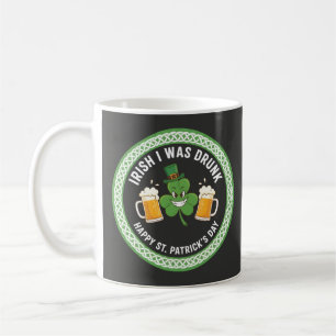 Grappig Iers Ik was dronken St. Patrick's Day ontw Koffiemok