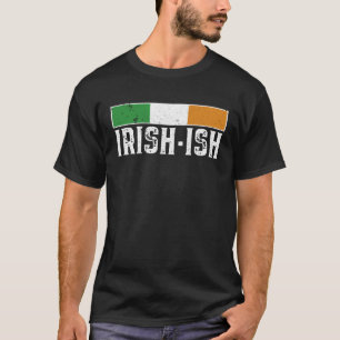 Grappig Iers-ish St Patrick's voor de dag vlag ret T-shirt