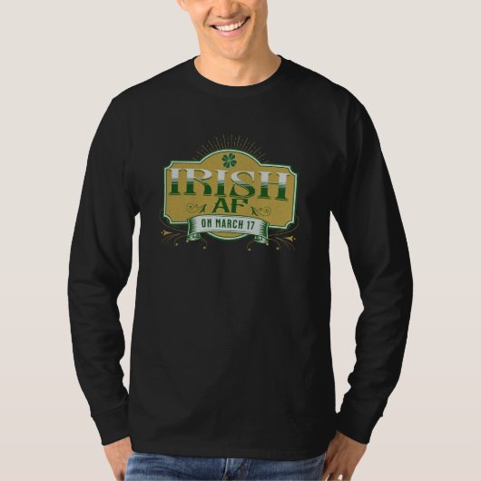 Grappig Iers Paddy Day St Patricks Day T-shirt (Voorkant)