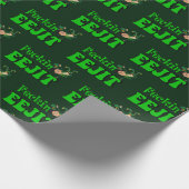 grappig Iers rude insult feckin eejit Cadeaupapier (Hoek)