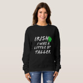 Grappig Iers St Patrick's Day Notre Dame Iers Trui (Voorkant volledig)