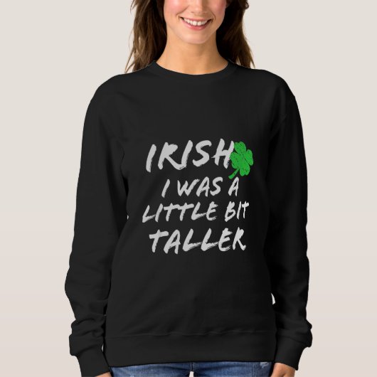 Grappig Iers St Patrick's Day Notre Dame Iers Trui (Voorkant)
