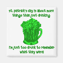 Grappig Iers St Patricks Drink