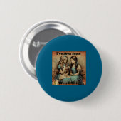 Grappig Iets Weirds Sarcastisch Citaat Gezien Ronde Button 5,7 Cm (Voorkant /achterkant)