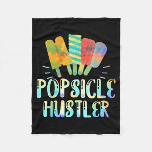 Grappig Ijsje Retro 80s Zomer Popsicle Hustler Fleece Deken