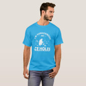 Grappig ijsvis quote t-shirt (Voorkant volledig)