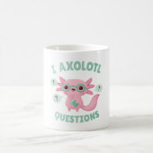 Grappig Ik Axolotl vragen Pun Koffiemok (Center)