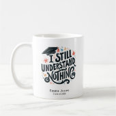 Grappig, ik begrijp niets van gepersonaliseerd Afs Koffiemok (Links)