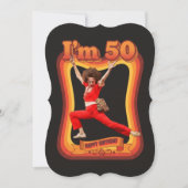 Grappig ik ben 50 Verjaardag Sally O'Malley Design Kaart (Voorkant)