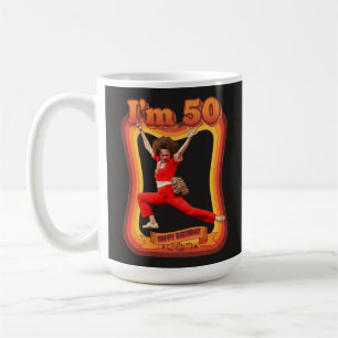 Grappig ik ben 50 Verjaardag Sally O'Malley Design Koffiemok