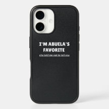 Grappig “IK BEN ABUELA'S FAVORIET” – Schattige Lat