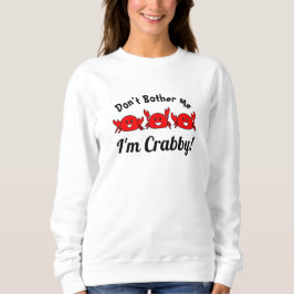 Grappig, ik ben Crabby. Happy Red Crabs Trui