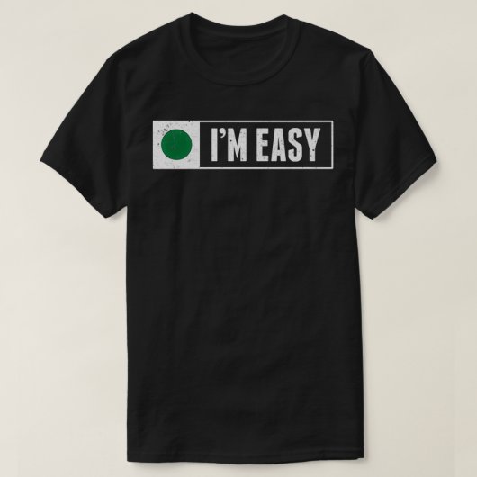 Grappig, ik ben Easy Snowboard Ski Mountain Sign R T-shirt (Design voorkant)