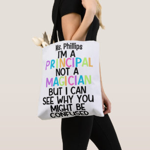 Grappig: "Ik ben een directeur, geen goochelaar" Tote Bag