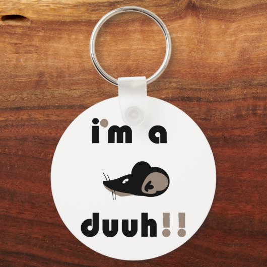 grappig, ik ben een muzikant. sleutelhanger (Voorkant)