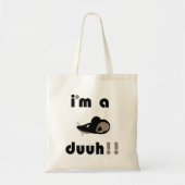 grappig, ik ben een muzikant. tote bag (Voorkant)