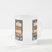 Grappig Ik ben een Officiële Koffieverslaafde Mok (Voorkant rechts)