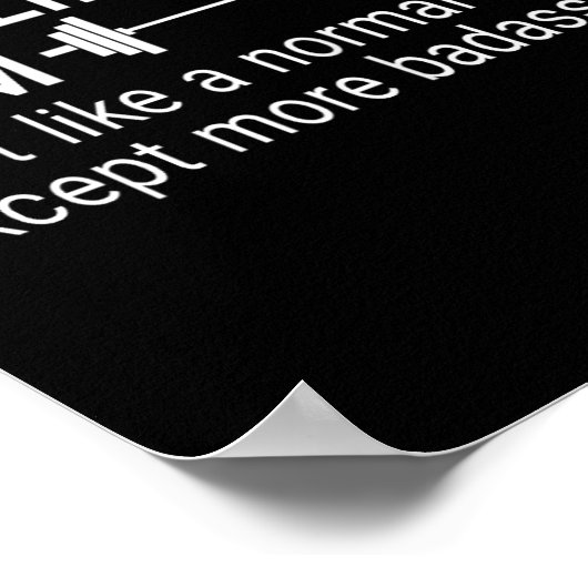 Grappig Ik ben een optillende moeder definitie spo Poster (Hoek)