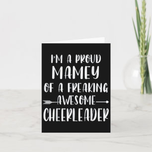 Grappig, ik ben een trotse cheer-mamey van een che kaart