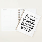 Grappig Ik ben een Trotse Echtgenoot van een Gewel Planner (Display)