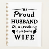 Grappig Ik ben een Trotse Echtgenoot van een Gewel Planner (Voorkant)