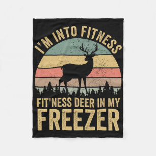 Grappig, ik ben geïnteresseerd in fitness Fit'ness Fleece Deken