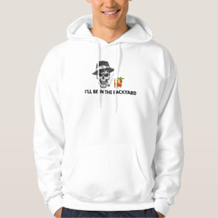 Grappig Ik Ben In De Achtertuin Schedel Sigaren & Hoodie