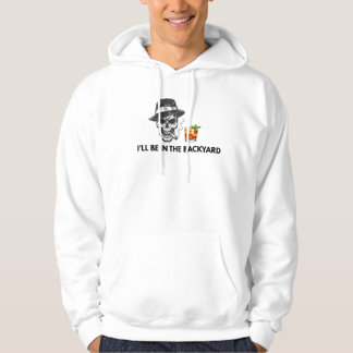 Grappig Ik Ben In De Achtertuin Schedel Sigaren & Hoodie