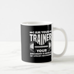 Grappig ik ben je trainer gym personal trainer coa koffiemok