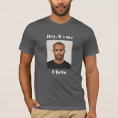 Grappig, ik ben Mannen van mijn fotomasker. T-shirt (Voorkant)